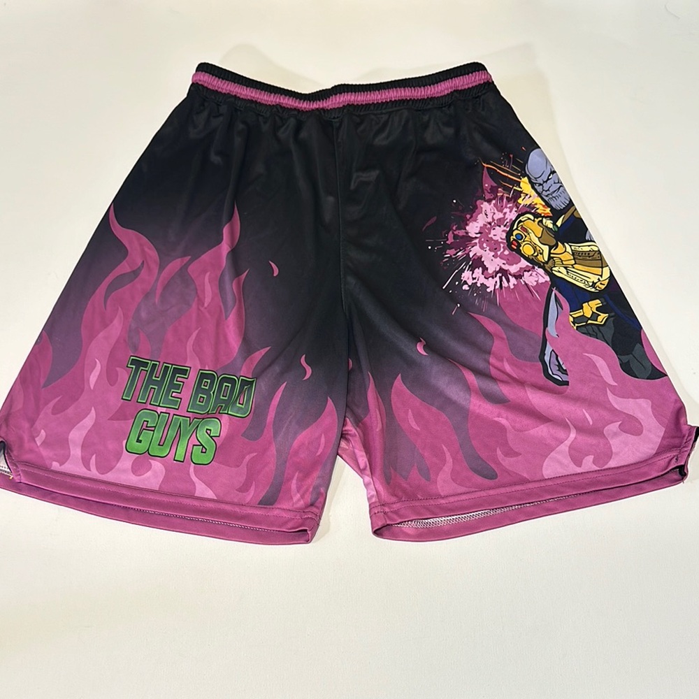 THANOS MARVEL MENS SHORTS